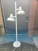 Vintage staande lamp 2 spots jaren 60, Ophalen, Gebruikt, Metaal of Aluminium