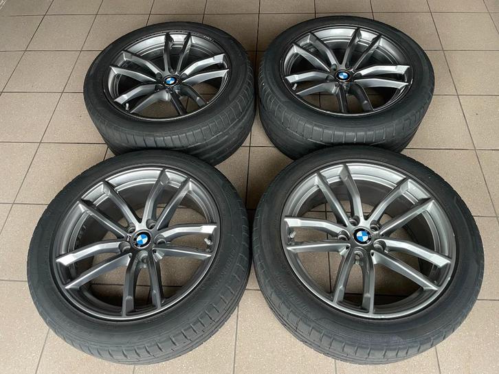 Originele 18" BMW breedset velgen 662M 5-serie G30 G31, Auto-onderdelen, Banden en Velgen, Velg(en), Zomerbanden, 18 inch, 245 mm