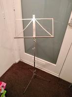 Muziekstandaard - Stevig en verstelbaar, Ophalen of Verzenden, Gebruikt, Muziekstandaard, Klarinet