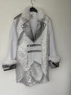 Carnavalsjas wit/zilver maat M, Ophalen, Zo goed als nieuw, Maat 38/40 (M), Carnaval
