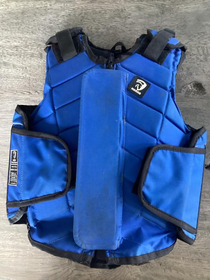 Bodyprotector  horka Kind Maat L 10 jaar, Dieren en Toebehoren, Paardrijkleding, Gebruikt, Kinderen, Bovenkleding, Ophalen of Verzenden