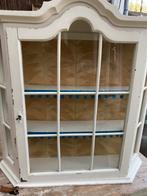 Brocant vitrine kastje hangkastje, Huis en Inrichting, Kasten | Vitrinekasten, Ophalen, Gebruikt, 50 tot 100 cm, Minder dan 100 cm