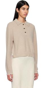 Lisa Yang cashmere polo trui Pauw NIEUW, Kleding | Dames, Beige, Nieuw, Lisa Yang via Pauw, Ophalen