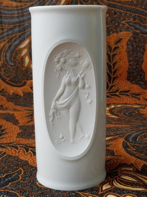 Mooi oud vaasje uit Duitsland van Rosenthal porselein., Antiek en Kunst, Antiek | Vazen, Ophalen of Verzenden