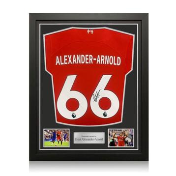 Trent Alexander Arnold shirt Liverpool 2024 ingelijst. beschikbaar voor biedingen