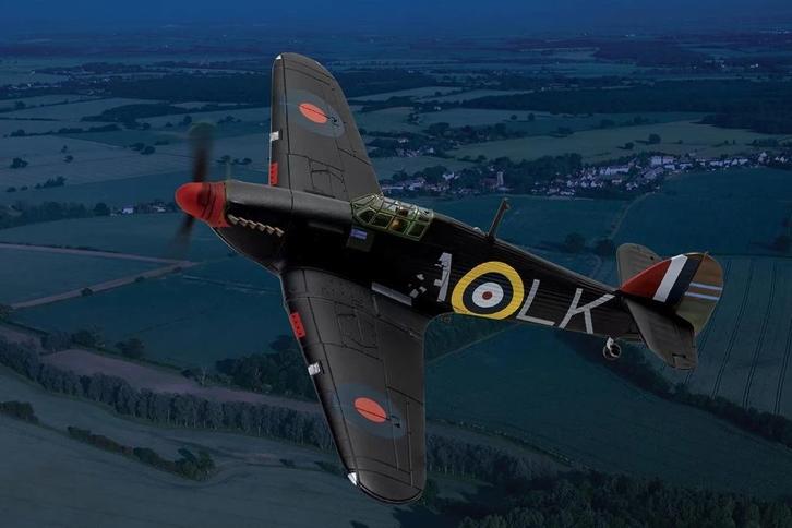 Hawker Hurricane No.87 Sqn Royal Air Force Corgi AA27608, Verzamelen, Luchtvaart en Vliegtuigspotten, Nieuw, Schaalmodel, Verzenden