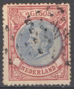 Nederland NVPH nr 29 gestempeld Koning Willem III 1872, Postzegels en Munten, Postzegels | Nederland, Verzenden, T/m 1940, Gestempeld