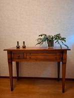 Kersenhouten sidetable wandtafel, Huis en Inrichting, Tafels | Sidetables, Ophalen, 100 tot 150 cm, Klassiek, Zo goed als nieuw