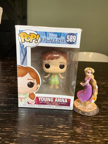 Speelgoed Funko pop Anna en rapunzel beschikbaar voor biedingen