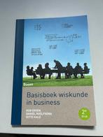 Daniël Roelfsema - Basisboek wiskunde in business, Ophalen of Verzenden, Zo goed als nieuw, Daniël Roelfsema; Gitte Kale; Rob Erven