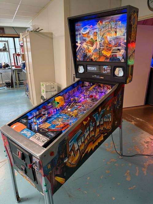 Junk Yard Flipperkast uniek gepimpt met color DMD! door JBG, Verzamelen, Automaten | Flipperkasten, Zo goed als nieuw, Dot-matrix