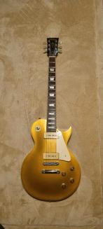 Vintage V100 Gold Top P90 Les Paul Stijl Gitaar, Ophalen of Verzenden, Gebruikt, Solid body, Overige merken