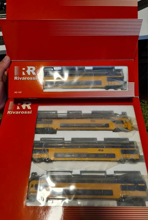 NS Rivarossi VIRM DCC H0, Hobby en Vrije tijd, Modeltreinen | H0, Zo goed als nieuw, Treinset, Gelijkstroom, Overige merken, Ophalen of Verzenden