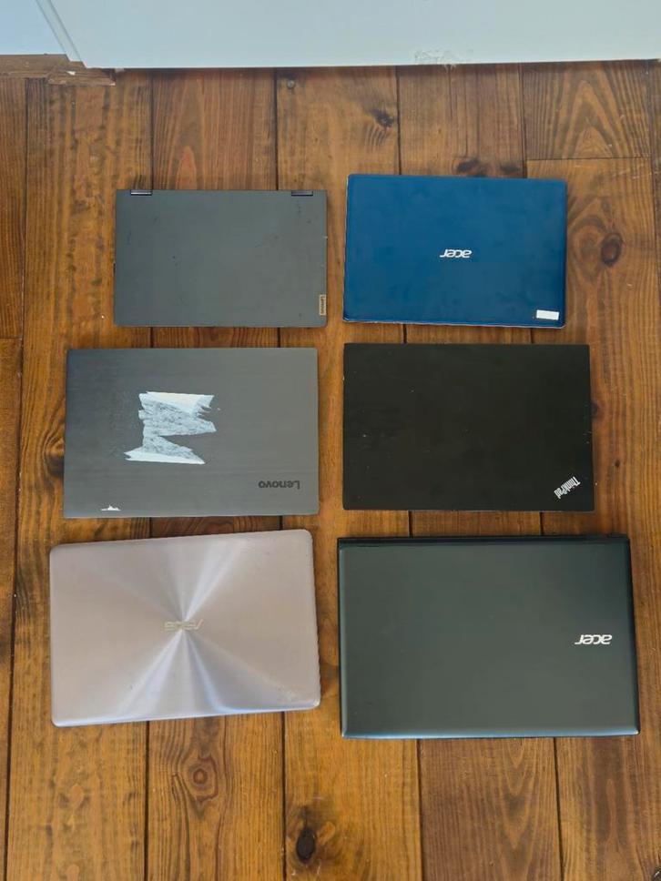 Partij laptops defect voor reparatie/onderdelen, Computers en Software, Windows Laptops, Niet werkend, 15 inch, Onbekend, Ophalen of Verzenden