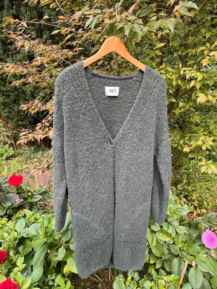 Inti Alpaca Vest Donkergroen Maat 38/40 Nieuwstaat, Kleding | Dames, Truien en Vesten, Nieuw, Maat 38/40 (M), Groen, Ophalen of Verzenden