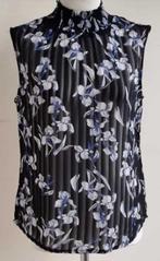 Eksept zwart gestreepte top met print mt. S, Zwart, Ophalen of Verzenden, Zo goed als nieuw, Eksept