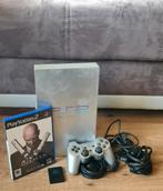 Sony playstation 2 zilver, Spelcomputers en Games, Spelcomputers | Sony PlayStation 2, Gebruikt, Phat, Met games, Ophalen of Verzenden