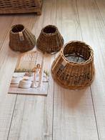 ZGAN 3X Riviera Maison  Rattan lampen Kapjes, Huis en Inrichting, Lampen | Lampenkappen, Ophalen of Verzenden, Zo goed als nieuw