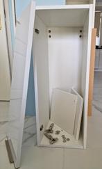 Bruynzeel wandkast smal kleur ijswit nieuw, Ophalen, Met deur(en), Nieuw, Minder dan 150 cm