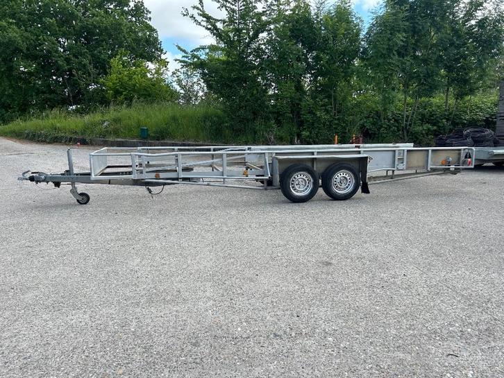 Lange auto aanhanger, Auto diversen, Aanhangers en Bagagewagens, Gebruikt, Ophalen