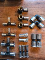 Henco muurplaten en perskoppelingen per stuk, Overige materialen, Overige typen, Nieuw, Minder dan 2 meter