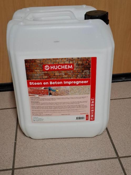 Steen en beton impregneer (20 liter Huchem), Doe-het-zelf en Verbouw, Isolatie en Afdichting, Nieuw, Overige materialen, Minder dan 4 cm