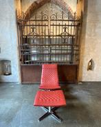 De Sede ds-51 lounge- draaifauteuil met ottoman