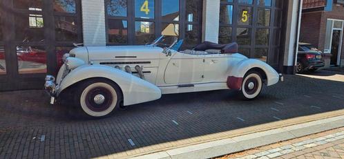 Auburn Speedster boattail 2e generation, Auto's, Overige Auto's, Particulier, Benzine, Cabriolet, Automaat, Geïmporteerd, Wit