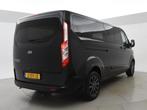Ford Transit Custom Tourneo 2.0 TDCI 185 PK AUT. L2H1 8-PERS, Gebruikt, Zwart, Leder, Bedrijf