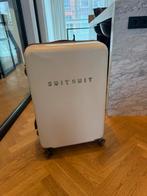 Suit suit koffer gebroken wit 76cm, Ophalen of Verzenden, Gebruikt, Hard kunststof