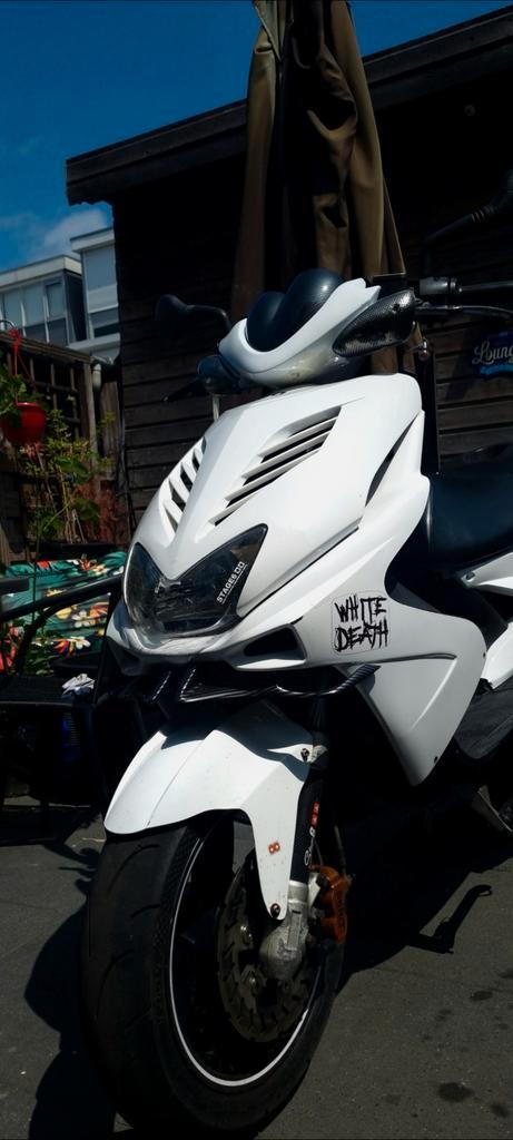 Yamaha aerox/nitro 70cc mk2 racing stage 2 (waardepeiling), Fietsen en Brommers, Scooters | Yamaha, Zo goed als nieuw, Aerox, Ophalen