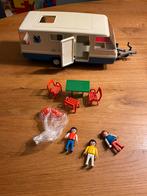 Playmobil 3249. Vintage auto met caravan uit 1977, Kinderen en Baby's, Speelgoed | Playmobil, Ophalen of Verzenden, Gebruikt