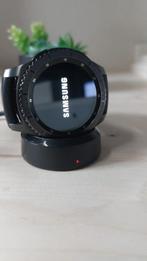 Samsung Gear S3 Frontier Zwart, Sieraden, Tassen en Uiterlijk, Horloges | Heren, Ophalen of Verzenden, Zo goed als nieuw, Overige merken