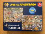Haasteren puzzel 2 x 1000 stukjes compleet, Ophalen of Verzenden, Zo goed als nieuw