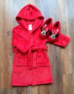 Setje Disney Minnie Mouse pantoffels en ochtendjasje, Disney, Meisje, Overige typen, Ophalen of Verzenden