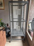 Grote vogelkooi, Dieren en Toebehoren, Vogels | Hokken en Kooien, Ophalen, Metaal, Vogelkooi