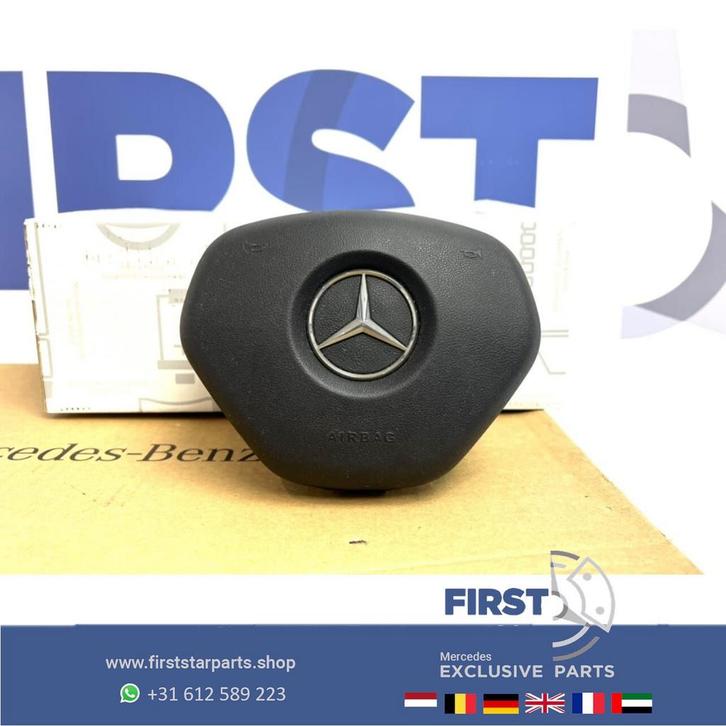 Mercedes Stuur airbag A B C CLA E G GLA GLC GLE S Klasse STU, Auto-onderdelen, Dashboard en Schakelaars, Mercedes-Benz, Gebruikt
