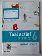 9789034568625 Taal actief, groep 6 Werkboek Spelling A, Overige niveaus, Nederlands, Zo goed als nieuw, Verzenden