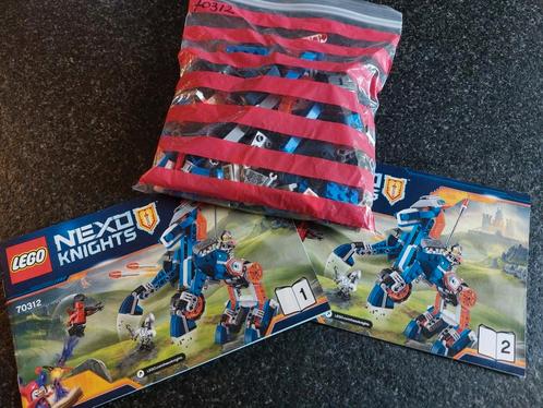Lego 70312 Nexo Knights Lance’s Mecha Paard, Kinderen en Baby's, Speelgoed | Duplo en Lego, Zo goed als nieuw, Lego, Complete set