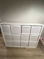 Opberg kast wit IKEA Kallax met vakjes, Huis en Inrichting, Kasten | Boekenkasten, Ophalen, 50 tot 100 cm, Zo goed als nieuw, Minder dan 100 cm