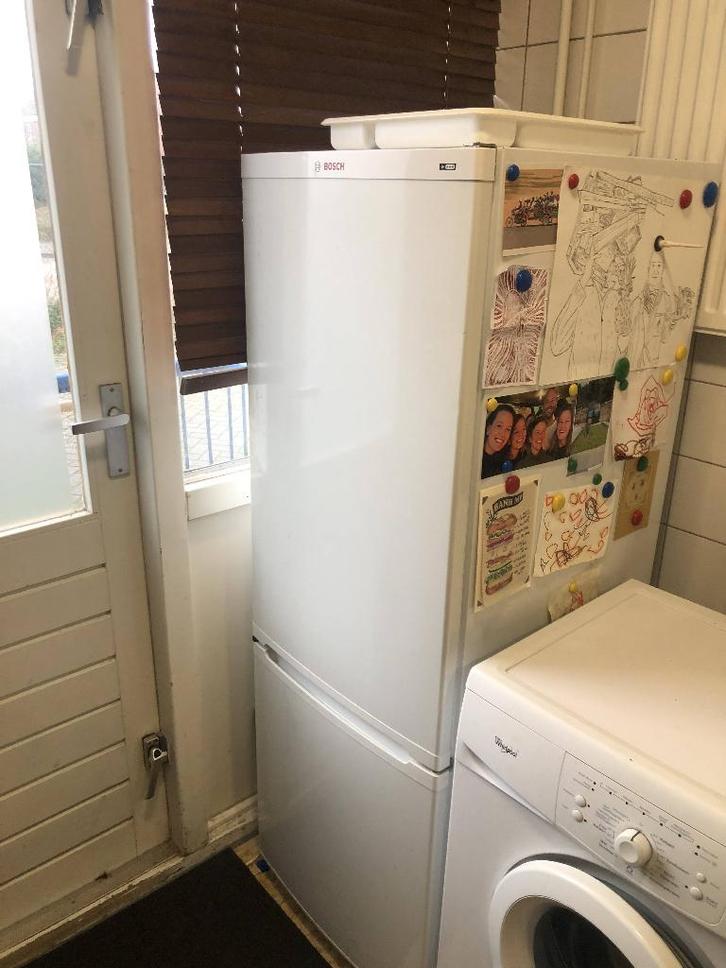 ijskast en vriezer, Witgoed en Apparatuur, Koelkasten en IJskasten, Gebruikt, Met aparte vriezer, 150 tot 200 liter, 160 cm of meer