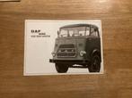 DAF Serie 1100-1600 DA Brochure 1966, Ophalen of Verzenden, Gelezen, Overige merken