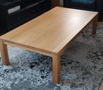Mooie blank eiken salontafel, Huis en Inrichting, Tafels | Salontafels, Ophalen, 100 tot 150 cm, Eikenhout, 50 tot 100 cm