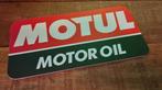 MOTUL  Motor  oil - reclamebord kunststof 30x15cm., Verzamelen, Ophalen of Verzenden, Zo goed als nieuw, Reclamebord