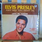 Single: elvis Presley - any way you want me/love me tender, Cd's en Dvd's, Vinyl Singles, Ophalen of Verzenden, Pop