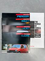 Daihatsu Brochures - Ferosa, Rocky, Hijet, Cuore, Ophalen of Verzenden, Zo goed als nieuw