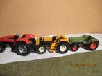 - 2 -   3 stuks traktoren  SIKU, Ophalen of Verzenden, Gebruikt, Tractor of Landbouw, SIKU