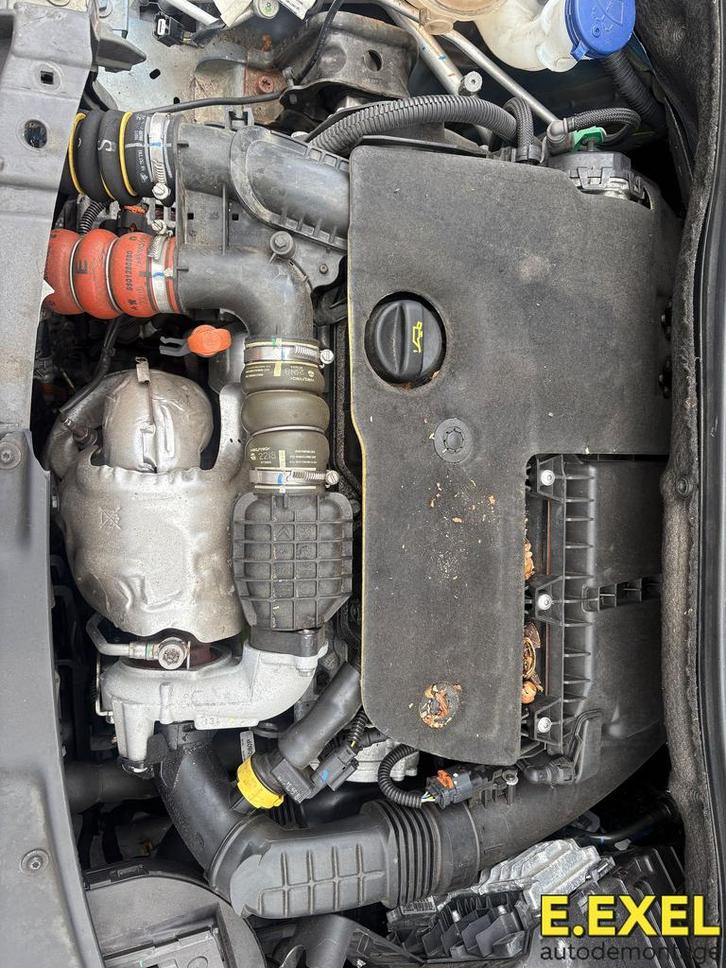 Complete BH02 1.6 Bleu HDI Motor Peugeot 208 2012-19 174dkm, Auto-onderdelen, Motor en Toebehoren, Peugeot, Gebruikt, Herkomst onderdeel bekend