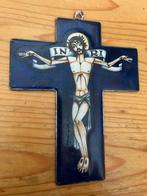 Geëmailleerd Christusbeeld op Koper - Wolterman, Antiek en Kunst, Ophalen of Verzenden