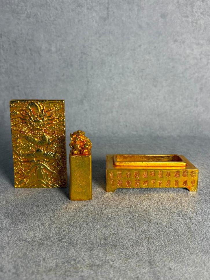 Zegel, stempel doosjes, Antiek en Kunst, Kunst | Niet-Westerse kunst, Ophalen of Verzenden